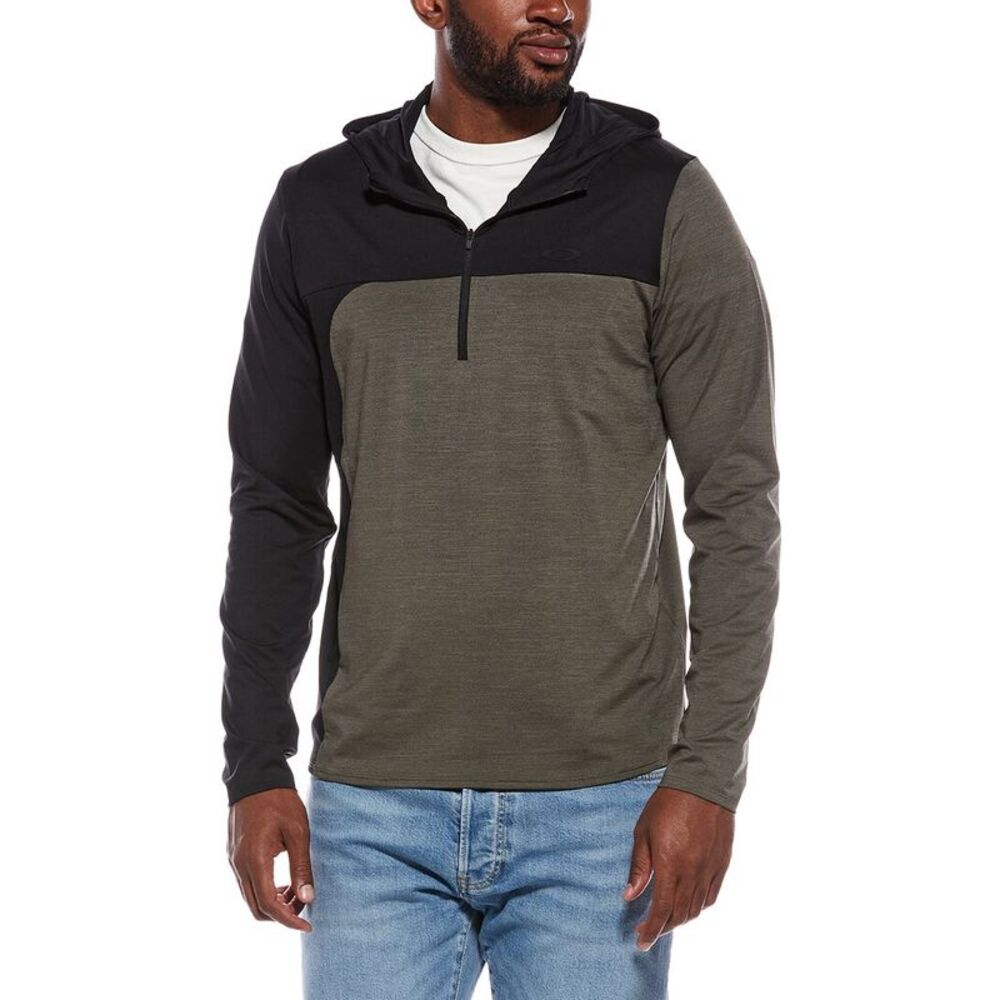 Oakley Mens  Gravity Range Hoodie, Green